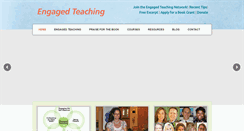 Desktop Screenshot of engagedteaching.org